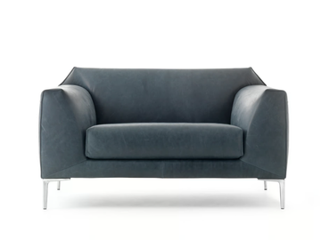 LX675 - Leather sofa by LEOLUX LX - view 2
